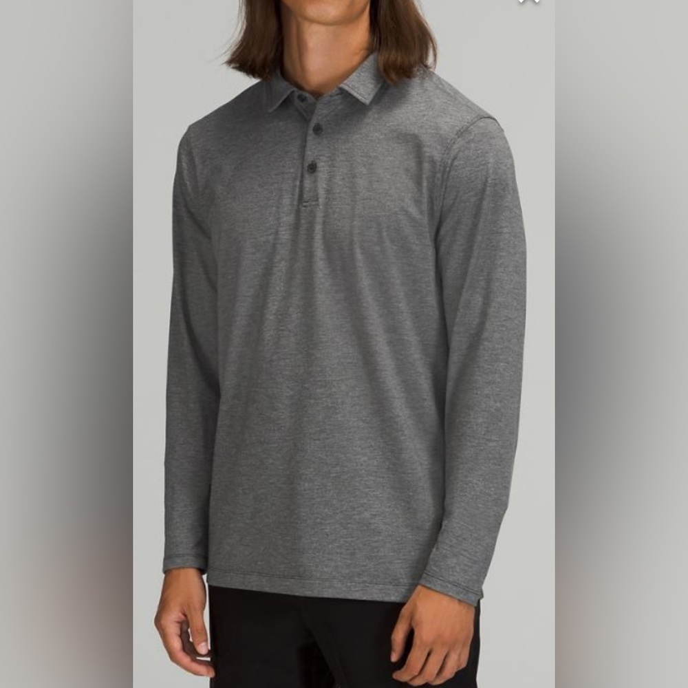 lululemon Evolution Long-Sleeve Polo *Pique - new with tags - Size: L